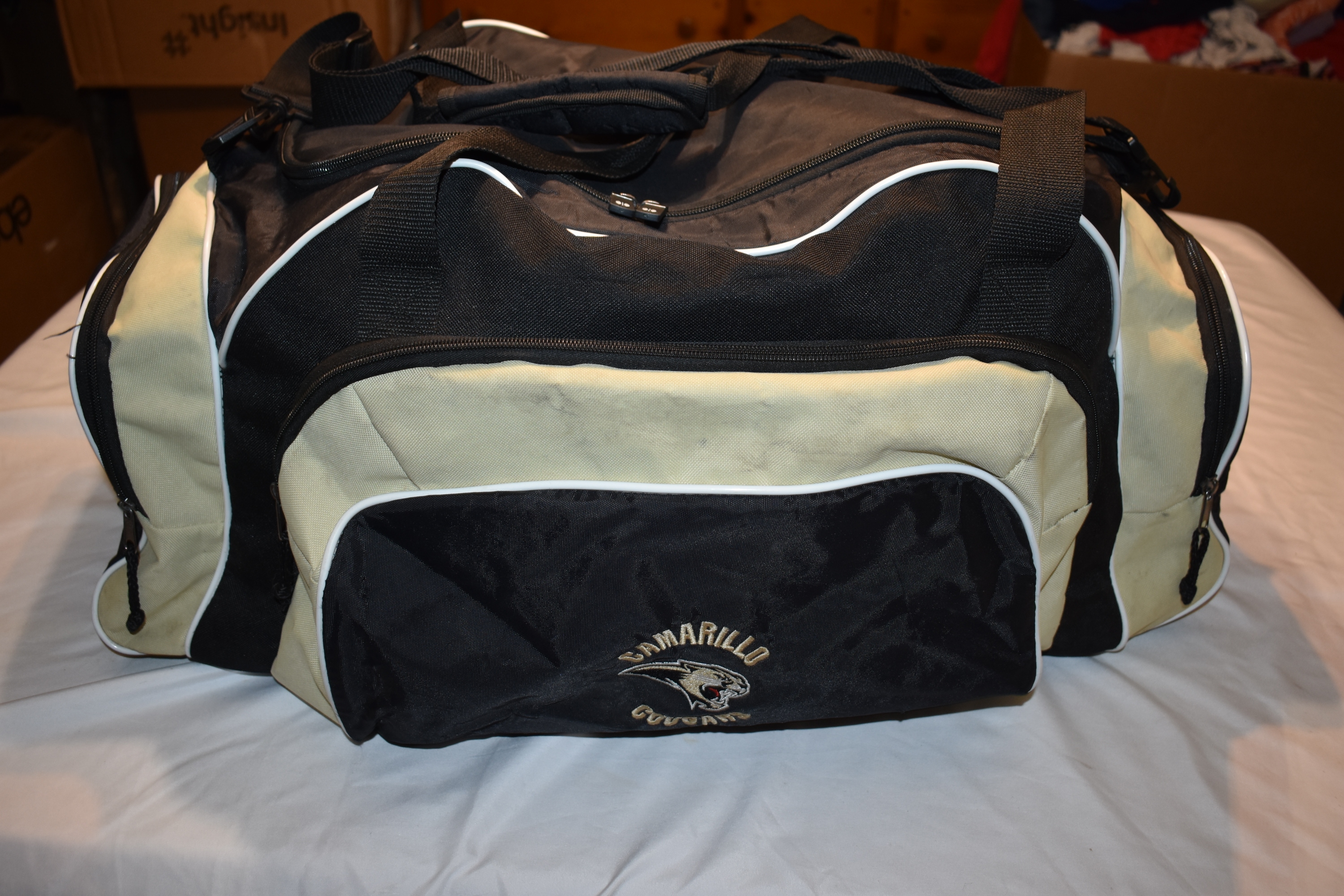 Mid-Size Football Duffle Bag