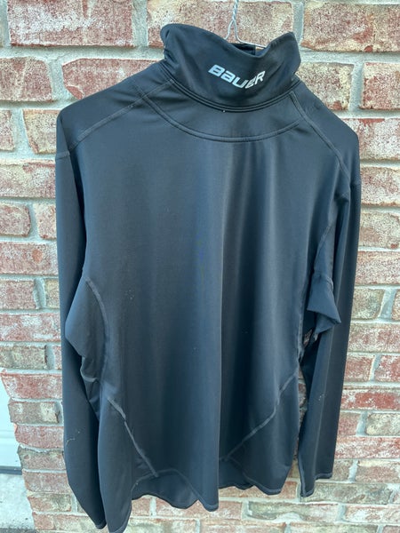 Black Large Bauer Compression Shirt