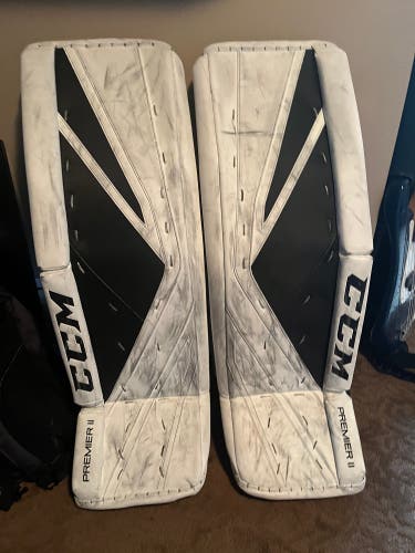 35+1.5" CCM Premier II Pro Goalie Leg Pads