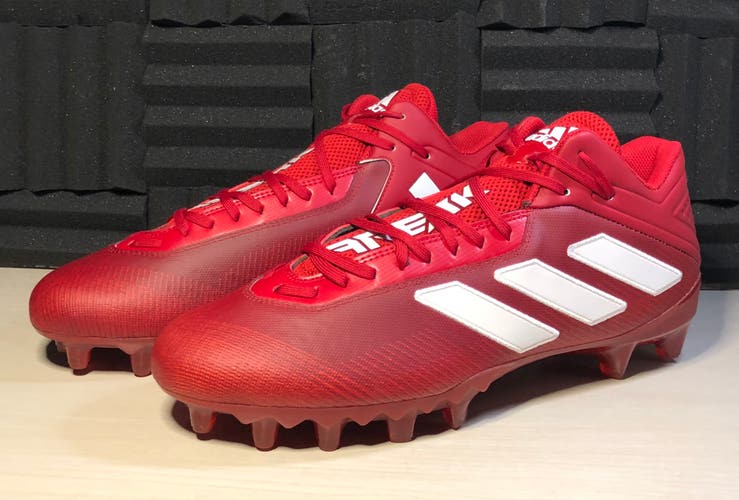 Adidas Freak 20 Football Cleats Red FX6594 Men's size 13