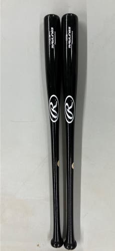 2 New Rawlings 33" (-3) Custom Pro Wood Bats