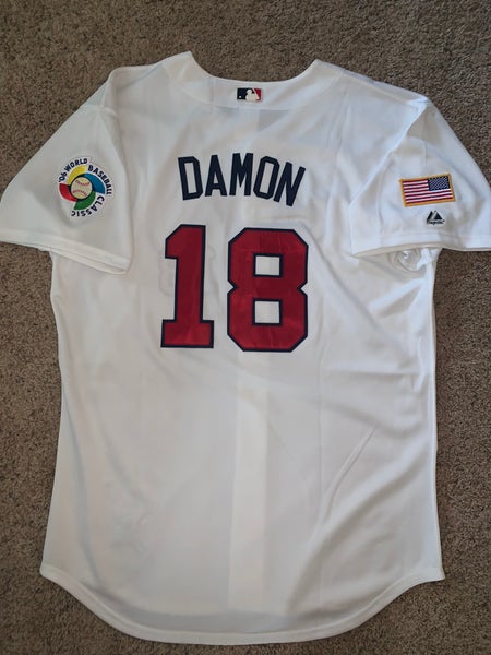 johnny damon red sox jersey