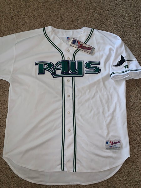 MLB Tampa Bay Rays Vintage Authentic Russell Home Jersey Size