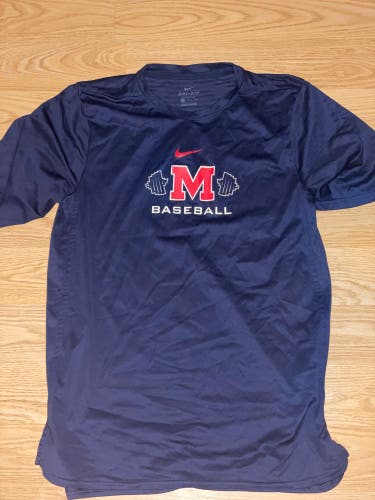 Ole Miss Baseball Nike Team Issued Shirt
