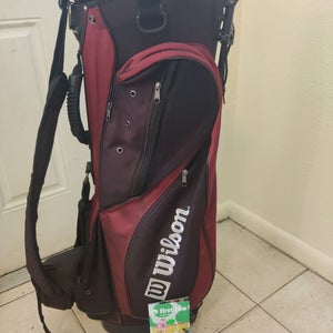 Wilson Stand and Carry Golf Bag 6 Dividers