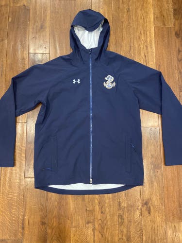 Navy Lacrosse Under Armour Wind Breaker