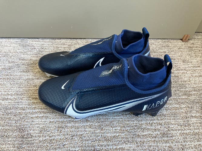 Men's 9 Nike Vapor Edge Pro 360 Mid Football Cleats Blue