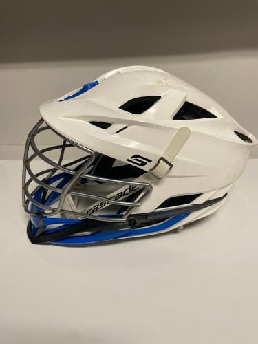 Blue/White Cascade S Helmet
