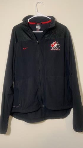 Black Canada Hockey National Team Large Nike 1/4 Zip