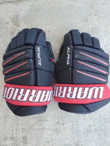 Used Warrior Alpha QX3 Gloves 11"