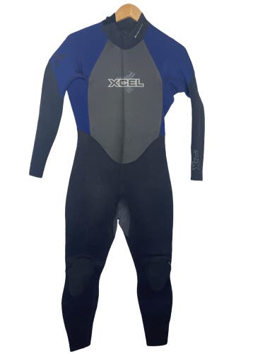 Xcel Mens Full Wetsuit Size LS (Large Short) X-Flex 4/3