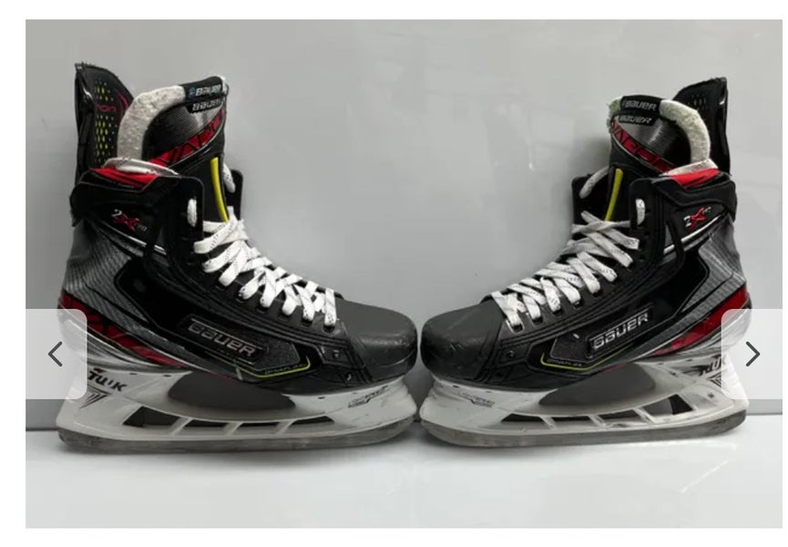 Bauer Vapor 2X Pro Custom Pro Stock Hockey Skates 8 D KREJCI Bruins NHL Used (8805)