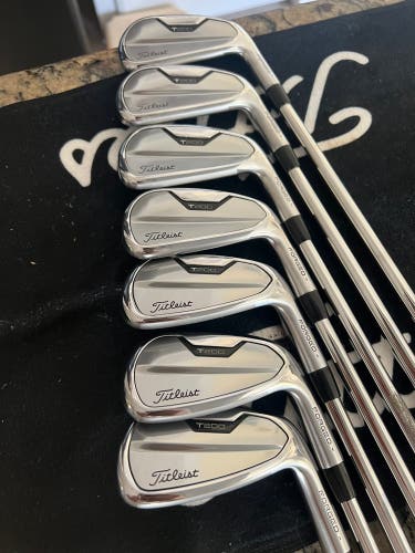 MENS Right Handed Stiff Flex Steel Shaft T200 Iron Set