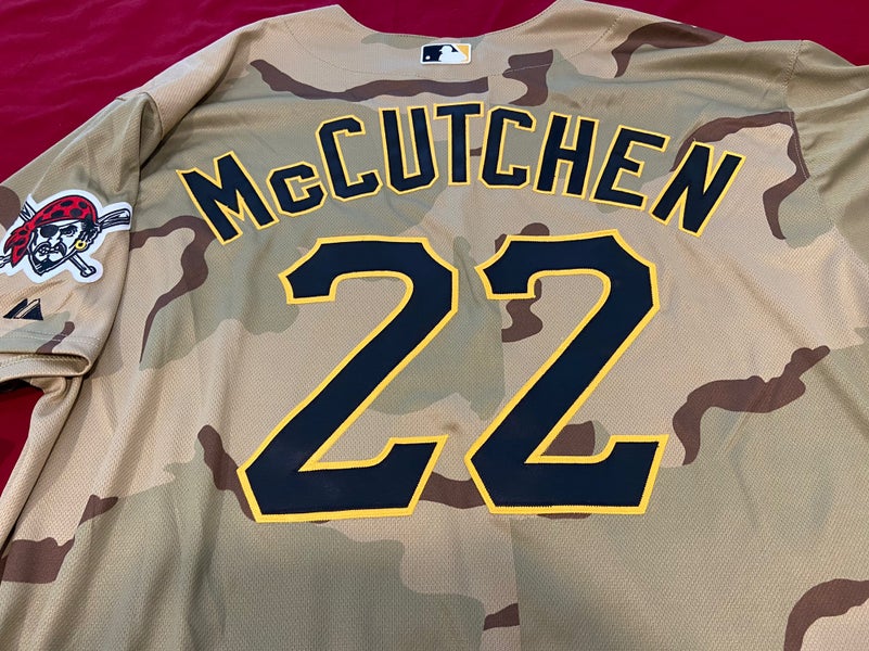 MLB Andrew McCutchen Pittsburgh Pirates 2012 Camo Majestic Jersey