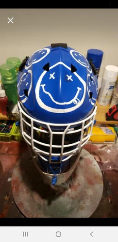 Junior Used Bauer Profile 2500 Goalie Mask