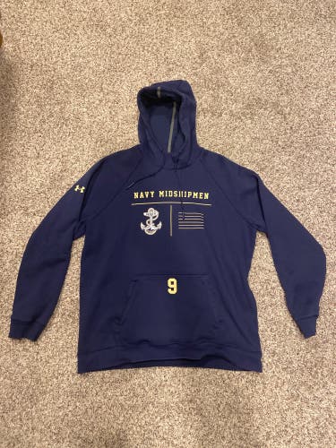 Navy Lacrosse Sweatshirt