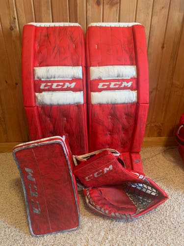 33" CCM Pro Stock Retro Flex Goalie Leg Pads