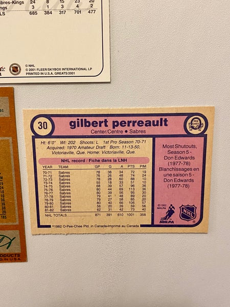 Buffalo Sabres on X: The OG 🙌 Happy birthday to the Original Sabre, Gilbert  Perreault!  / X