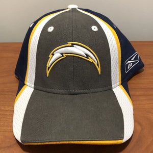 San Diego Chargers Hat Baseball Cap Fitted NFL Football Reebok OSFA Men Adult