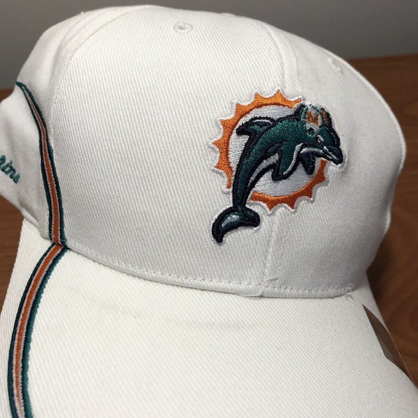 Miami Dolphins Hat Baseball Cap Strapback NFL Football White Sports  Specialties