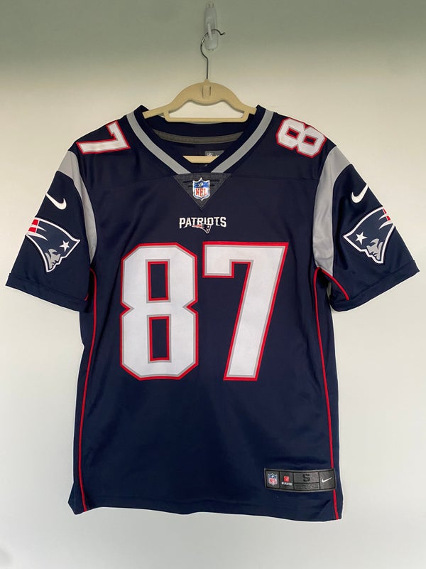 NIKE ON FIELD JERSEY - NFL #12 TOM BRADY NEW ENGLAND PATRIOTS - YOUTH SIZE  XL