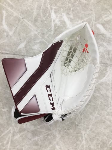 New CCM Axis Pro Catcher White/Maroon