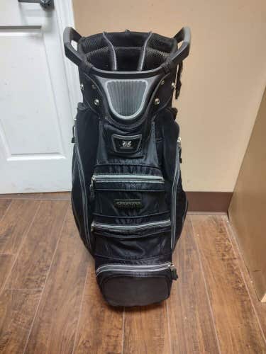 Datrek Lite Rider 15 Divdider Golf Cart Bag White/Black