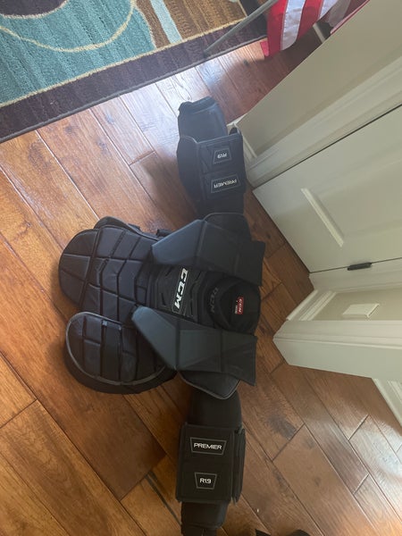 Used Medium CCM Premier R1.9 Goalie Chest Protector
