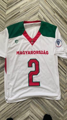 Brand New Hungary Lacrosse 2018 World Jersey