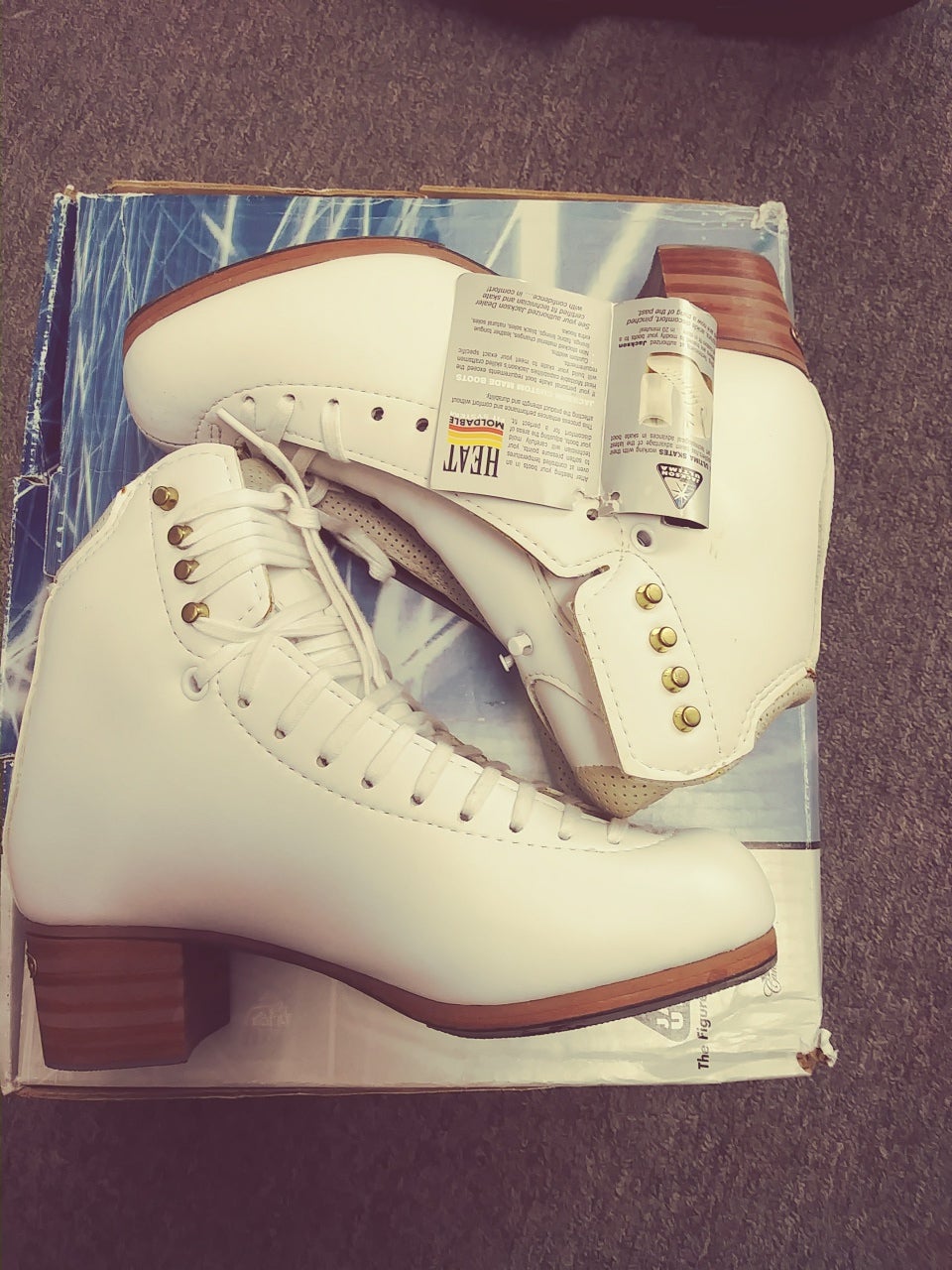 New Jackson Figure Skates DJ 5200 Elite Boots Size 5.5C SidelineSwap