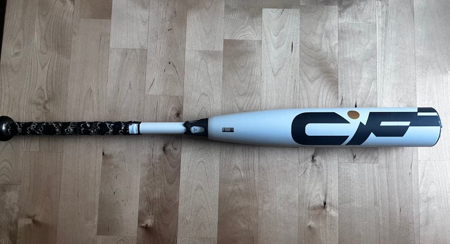 HARDLY Used USSSA Certified 2022 DeMarini Composite CF Bat (-8) 22 oz 30"