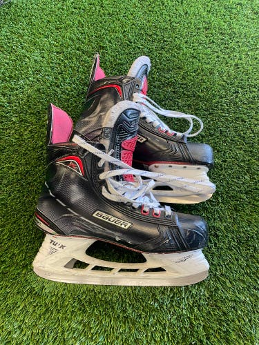 Used Bauer Regular Width Size 10.5 Vapor 1X Hockey Skates
