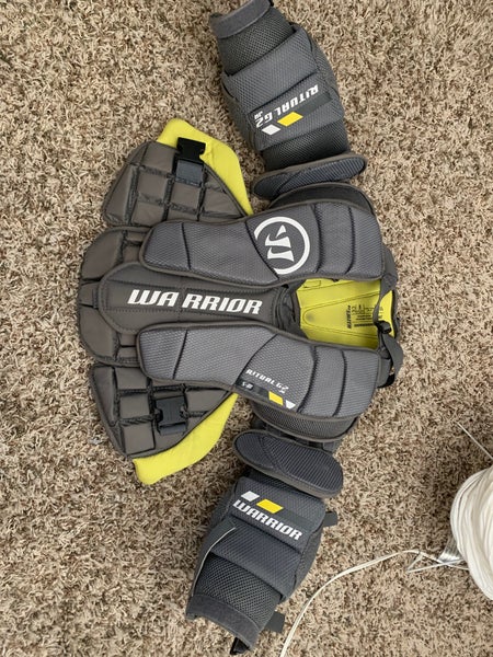 Used Warrior Ritual G2 Jr M L Goalie Body Armour