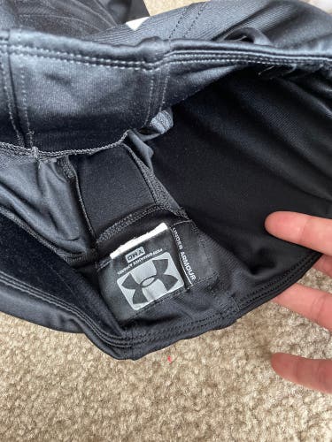Youth Medium Black Used Medium Under Armour Game Pants