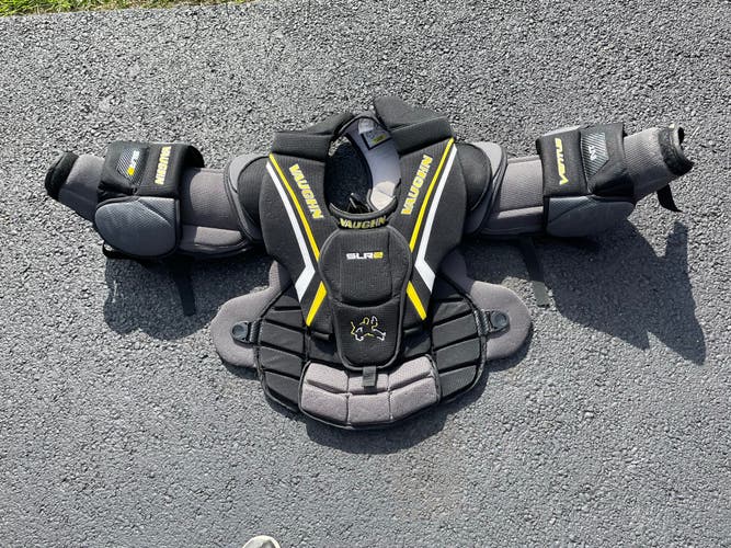 Used Large Vaughn Ventus SLR2 Goalie Chest Protector