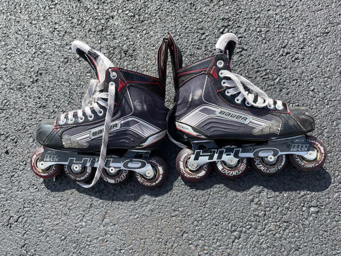 Used Bauer Vapor X500R Inline Skates Regular Width Size 5