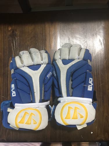 Used Player's Warrior 13" Evo Lacrosse Gloves
