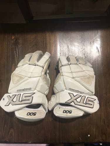 Used Player's STX 12" Surgeon Lacrosse Gloves