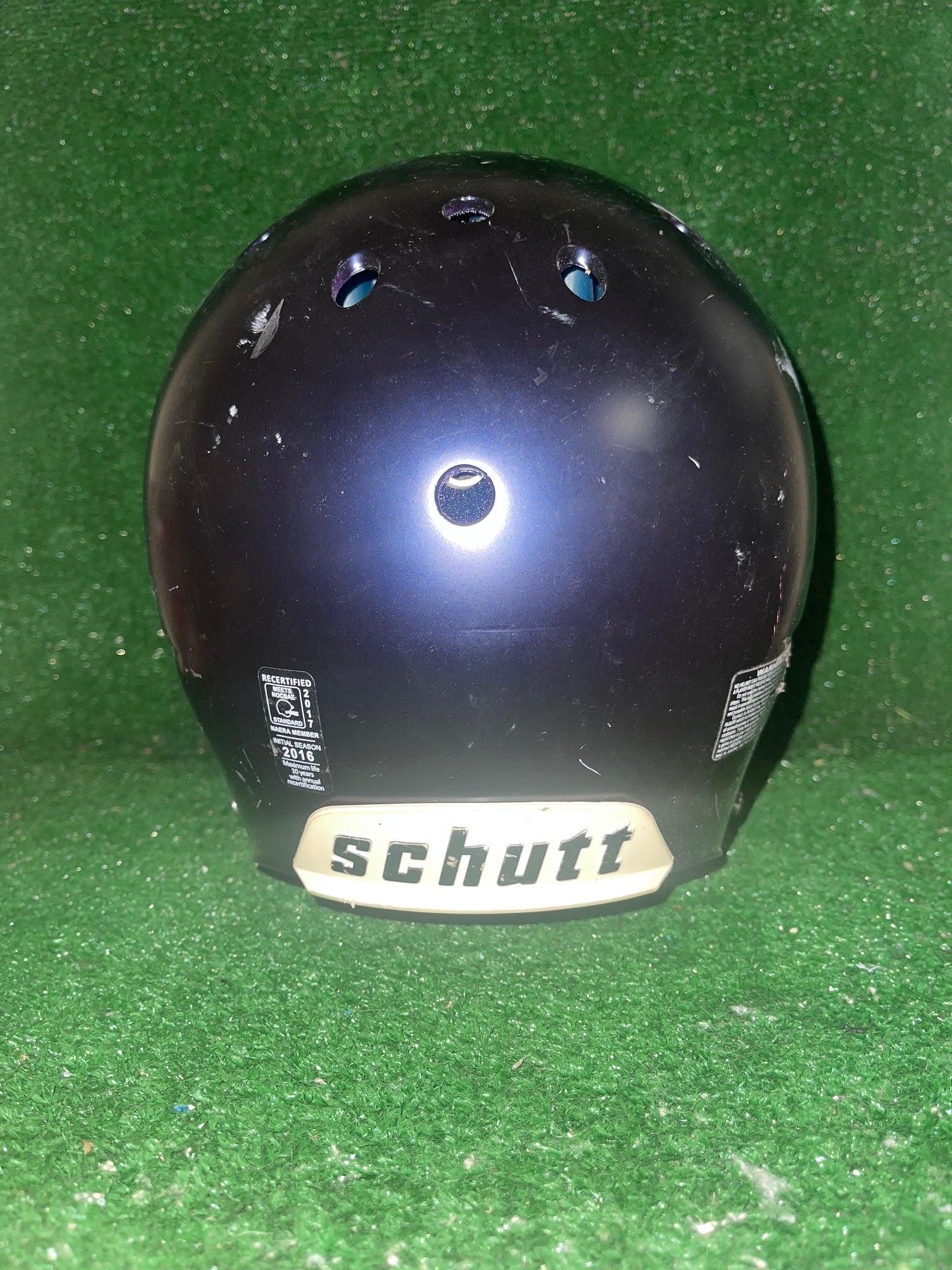 Schutt Air XP Helmet Large In Navy blue￼. initial Year 2011