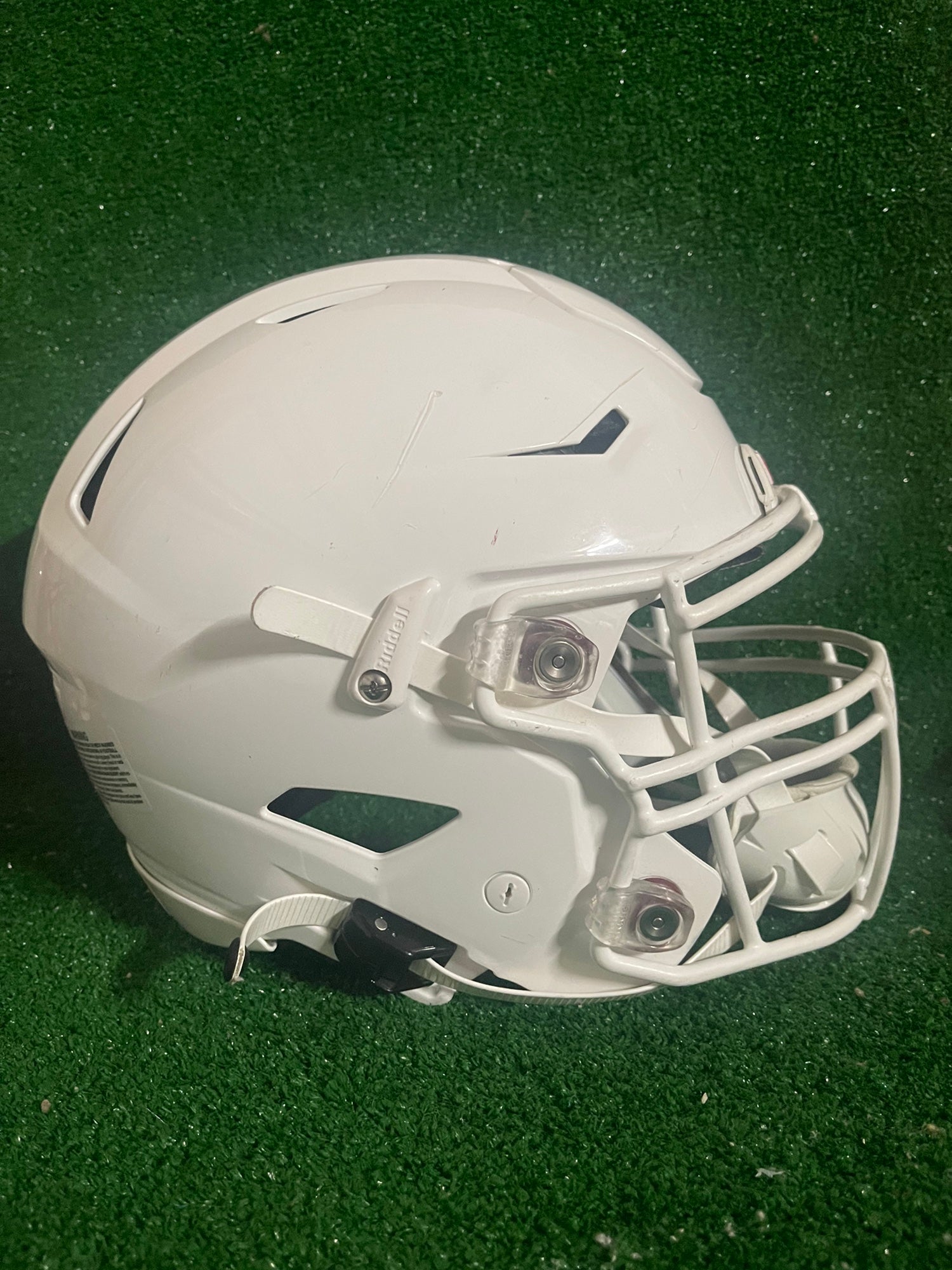 all white speedflex helmet