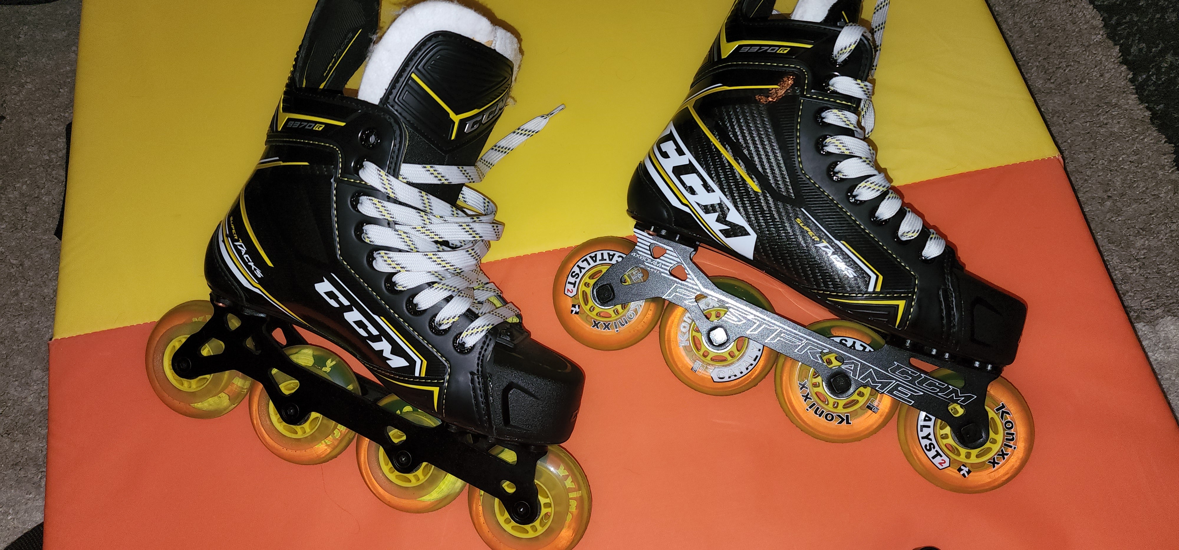 CCM Super Tacks 9370 Inline Skates Regular Width Size 6 SidelineSwap