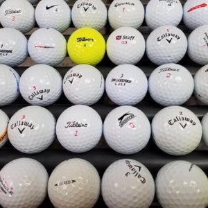AAAA Assorted Golf Balls (50 Pack) Titleist, Callaway, Srixon, Taylormade