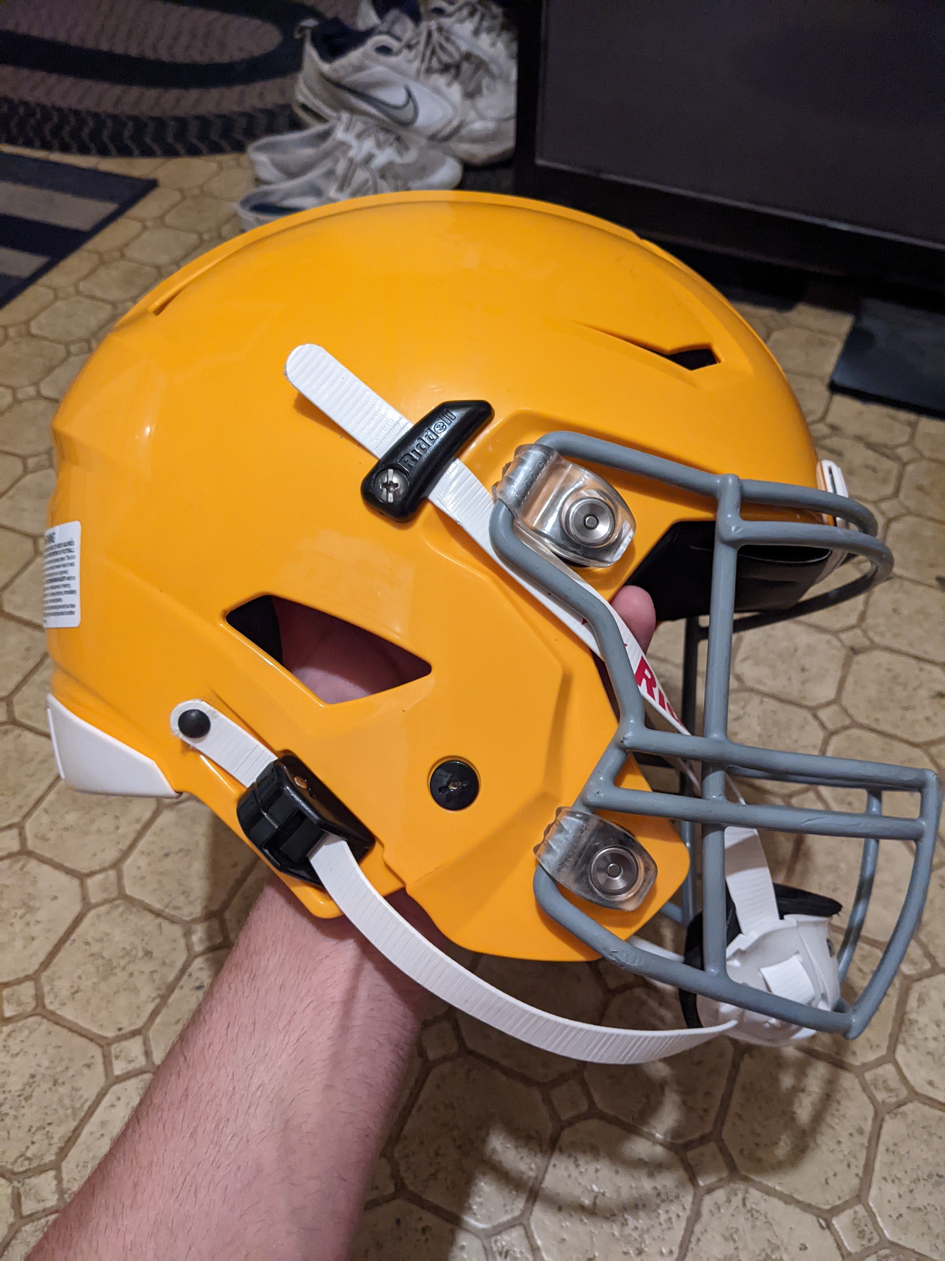 speedflex helmet yellow