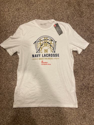Navy Lacrosse Meet the Mids T-Shirt