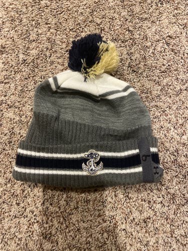Navy Lacrosse Beanie