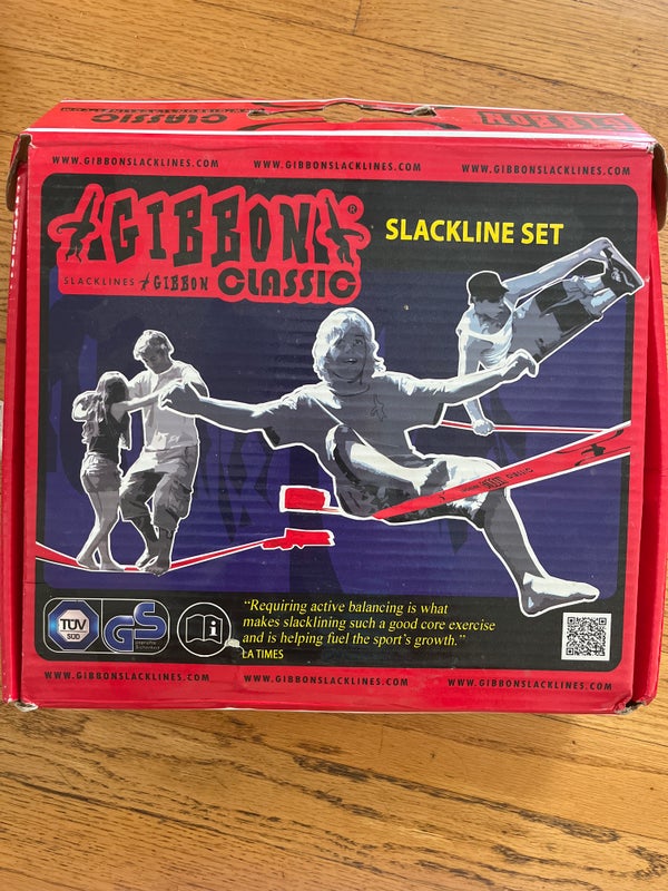 Used Gibbon Classic Slackline set