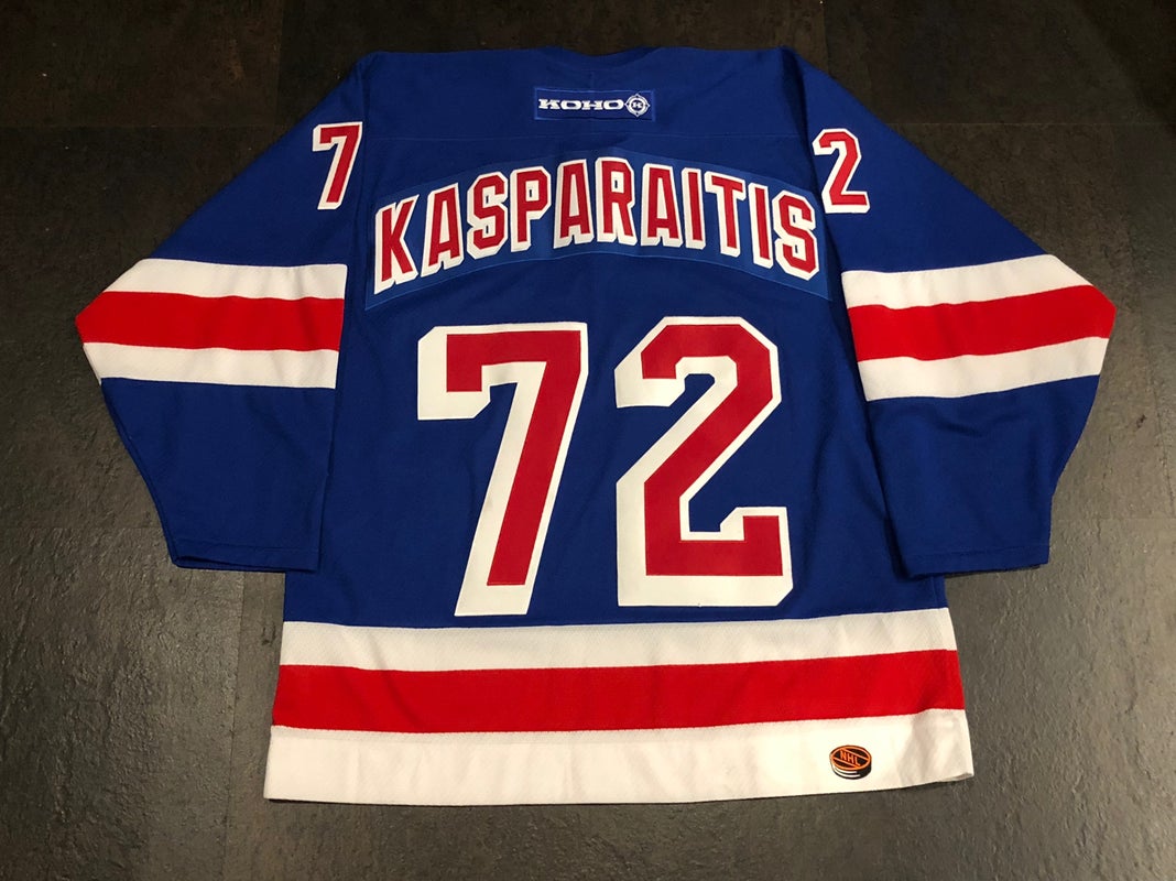 New York Rangers Team-Issued #62 Red Practice Jersey - Size 56