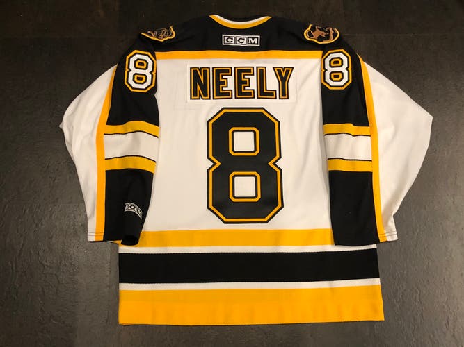 CCM 550 Boston Bruins NEELY Home Jersey MEDIUM