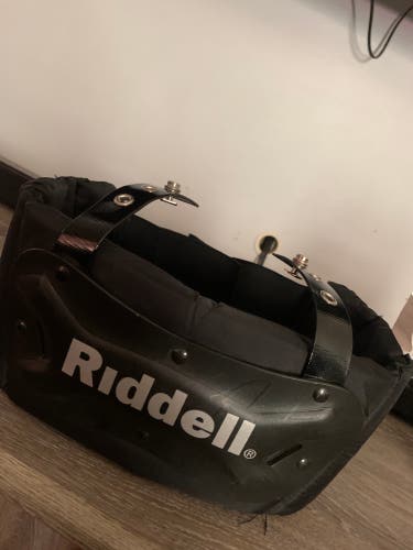 Used Riddell Backplate Velcro Front Rib Pads