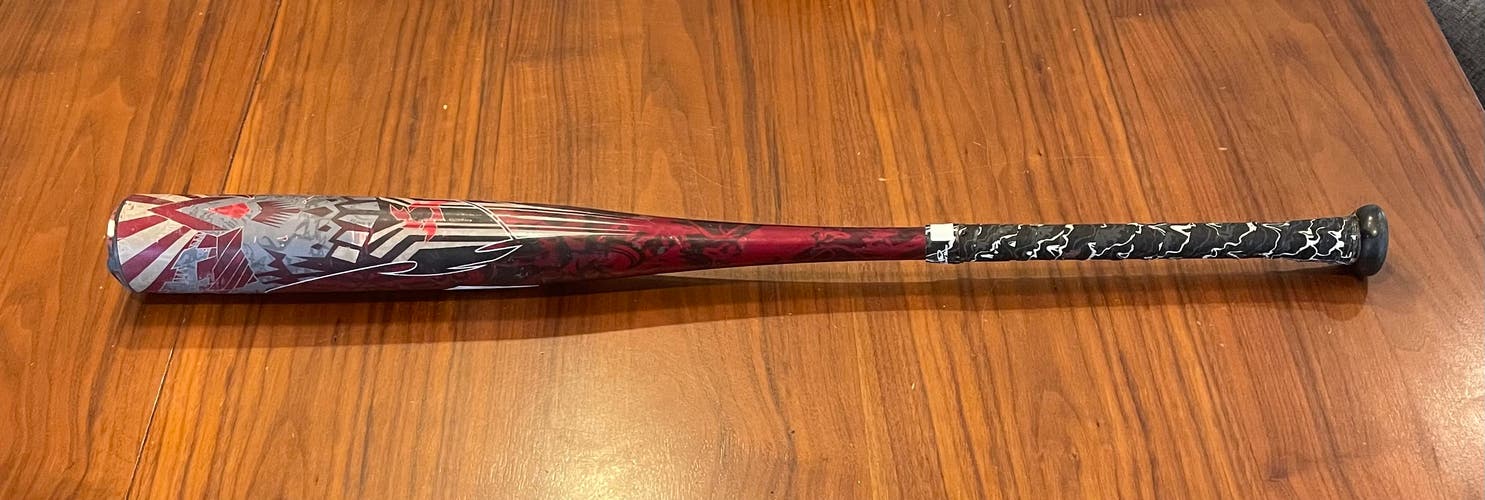 Used BBCOR Certified 2022 DeMarini Alloy Voodoo One Bat (-3) 30 oz 33"